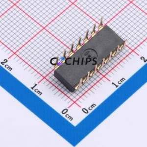 DSIC-07-LD-GET DIP Switch Through hole Component (THT) Switch Flat Toggle, Raised Type Single Pole Single Throw 7 2.54mm - Product Image 2