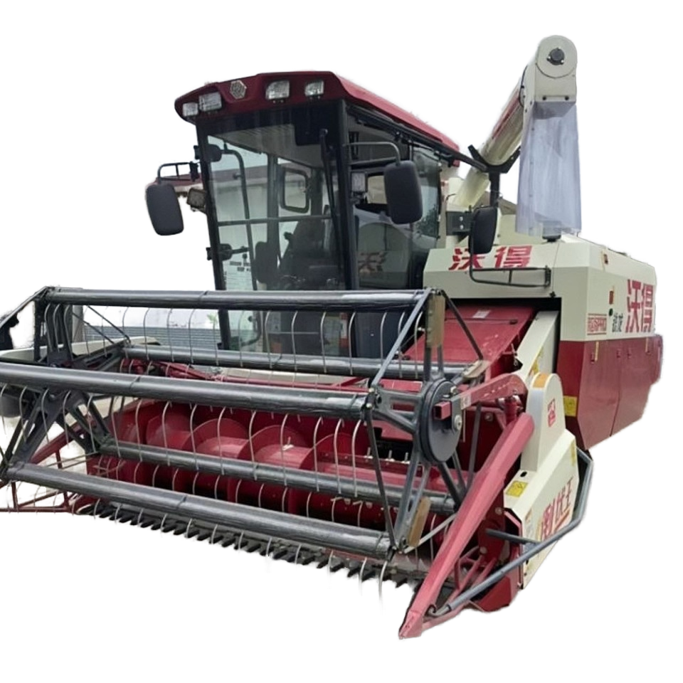 WORLD High-Yield Self-Propelled Combine Grain Harvester Automatic Wheat ...