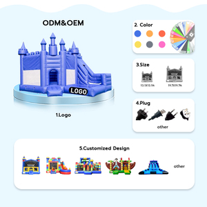 Jumping Castles <b>Bouncers</b> Tribe Design Jumpers <b>Inflatable</b> Combo <b>Inflatable</b> Bounce House Bouncy House <b>Inflatable</b> - Product Image 5