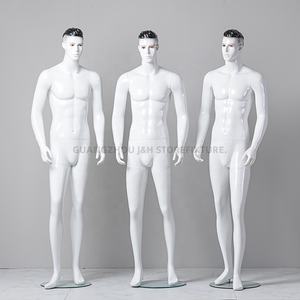 양호 판매 패션 디자인 의류 전시 마네킹 남성 마네킹 화이트 전신 스탠딩 마네킹 - Product Image 3