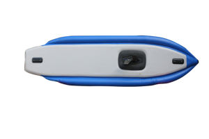 Kayak pliant de matériel de système d'alimentation de bateau de pédale d'aviron <span class=keywords><strong>gonflable</strong></span> de Vicking pour la dérive et la pêche avec la pédale d'entraînement de pied PVC Kano - Product Image 5