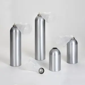 Manufacturers Factory 300ml 400ml 800ml Custom Printing Recyclable Spray Gas Can Empty Aluminum Aerosol Tin Can Oxygen Bottle