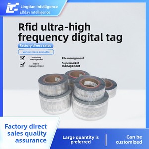 Etiqueta RFID UHF Impinj M830, Chip de Producción Nacional, Adhesivo KU7 de Alta Adhesión, 868-956 MHz, 100,000 Ciclos de Lectura/Escritura para Hoteles - Product Image 2