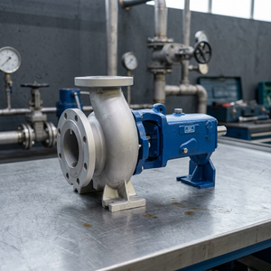 BOMBA QUÍMICA ESTANDARIZADA SERIE JISO (ISO 2858/ISO 5199) - Accionamiento Hidráulico, Garantía de 3 Años, Allied Core International - Product Image 2