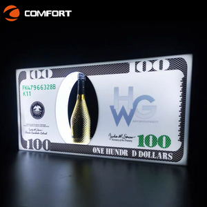 Chúng tôi đô la hóa đơn rượu vang Thanh dịch vụ chai trình bày glorifier tàu sân bay bar phòng chờ bên sự kiện cho hộp đêm - Product Image 4