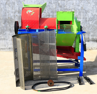 Petite machine à décortiquer les grains, batteuse de sorgho, riz, millet, soja, décortiqueuse de blé à usage domestique avec un taux de perte net de 99 % pour le maïs