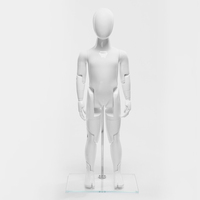Mannequin réglable en fibre de verre pour enfant de 3 ans KM03-WEG Offre Spéciale de support factice mobile pour enfant