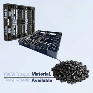 1200*1000 חד-פרצוף הפיך hdpe משטחי פלסטיק בסגנון יורו עם 4 כיווני כניסה במפעל - Product Image 3