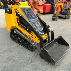 Skid Steer Wheel <span class=keywords><strong>Loader</strong></span> salju Blower tambahan untuk selip Steer pemuat dan penggali pemangkas lindung nilai - Product Image 3
