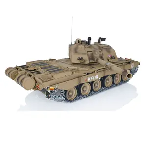 1/16恒龙TK7.0升级版Ver挑战者二RC坦克3908金属履带，带橡胶360炮塔BB射击TH17739-SMT1