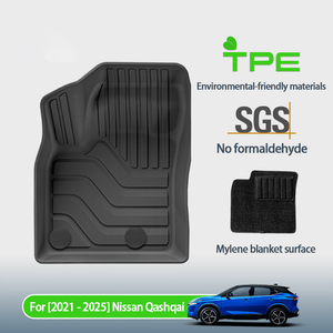 Tappetini Auto Personalizzati Eco in TPE Completi e Rivestimento Bagagliaio e Sedili Posteriori per <span class=keywords><strong>Nissan</strong></span> <span class=keywords><strong>Qashqai</strong></span> 2021-2025 Impermeabili - Product Image 2