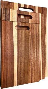 Planche à découper rectangulaire de haute qualité, écologique, durable, en bois de bouleau de 2 cm d'épaisseur, non toxique, facile à nettoyer, taille personnalisable - Product Image 4