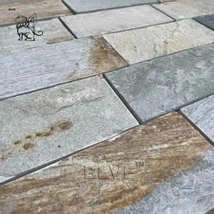 BLVE extérieur maison Villa décoration mur extérieur revêtement ardoise placage de <span class=keywords><strong>pierre</strong></span> brique naturelle carreaux de <span class=keywords><strong>pierre</strong></span> dalles - Product Image 4