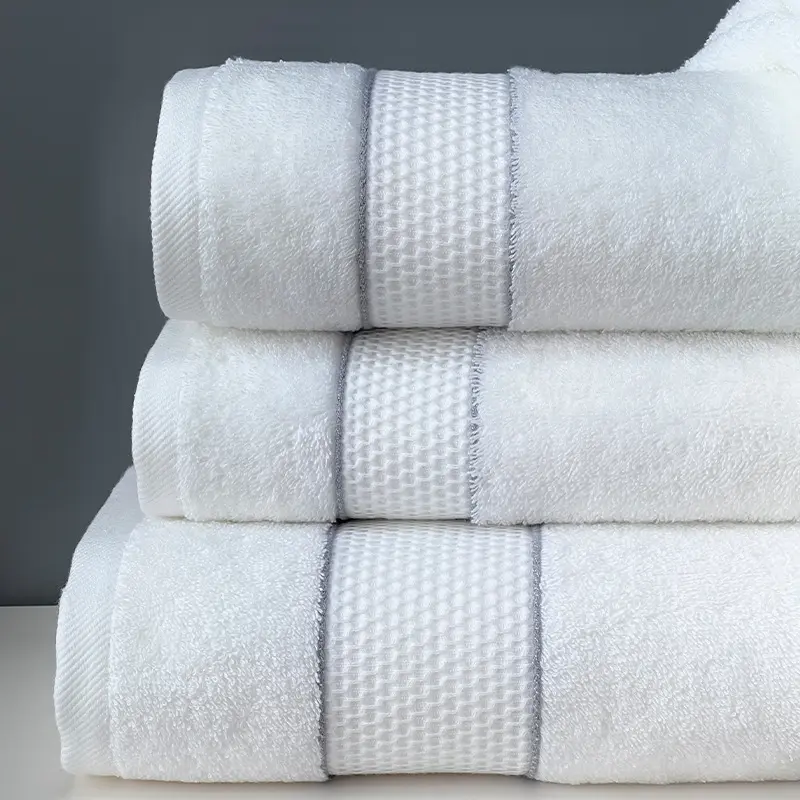 Gant de toilette de haute qualité très absorbant pour le visage serviettes d'hôtel respectueuses de la peau luxe pour l'hôtel