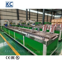 Ligne de production de tubes creux en bois-plastique écologiques pour terrasses en WPC, directement de l'usine