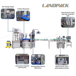 Machine <span class=keywords><strong>de</strong></span> remplissage <span class=keywords><strong>de</strong></span> bouteilles à engrenages pour liquides visqueux (shampoing, lotion, savon <span class=keywords><strong>liquide</strong></span>) avec servomoteur électrique, capacité 1 <span class=keywords><strong>litre</strong></span> - Product Image 4