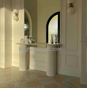 โต๊ะกาแฟทำด้วยมือทำจากไม้ไม้เนื้อแข็งบ้านไร่แบบชนบทโต๊ะห้องนั่งเล่นเฟอร์นิเจอร์ - Product Image 4