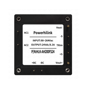 HLK-200AHFS12 HLK-200AHFS24 HLK-200AHFS48 Alimentatore AC <span class=keywords><strong>DC</strong></span> da 200W 1/2 Brick con Ingresso Ampio <span class=keywords><strong>3</strong></span>:1 85~264Vac per Applicazioni di Nuova Energia - Product Image 2