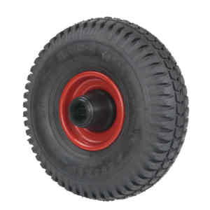 Hanak 10-Inch Pneumatic Rubber <strong>Wheels</strong> with Ball Bearing 1 Year Warranty <strong>for</strong> Barrow <strong>Wheels</strong> <strong>Trolley</strong> Use <strong>for</strong> Many Road Conditions - Product Image 1