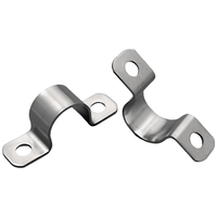 U Shaped Clamp With Nut Washer Heavy Duty Steel U Bolt Pipe Clamp Fastener Hardware Mounting Brackets Industrial Repairs Fitting