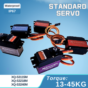 Xq-Điện Mô-men Xoắn Cao Chỉ Đạo Tiêu Chuẩn <span class=keywords><strong>Servo</strong></span> Đầy Đủ CNC Kỹ Thuật Số <span class=keywords><strong>Servo</strong></span> Cho 1/8 1/10 <span class=keywords><strong>RC</strong></span> Xe Robot Drone Robot Máy Bay Trực Thăng Ngành Công Nghiệp - Product Image 2