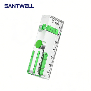 Mini Magnetic Spirit Level Acrylic High Accuracy <b>Bubble</b> Level 75-102mm with Horizontal Vertical & 45 Degree <b>Tube</b> Leveling Tool - Product Image 4