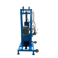 Mini-foreuse hydraulique électrique portable 100M pour puits d'eau, moteur double tension, facile à utiliser, garantie 1 an pour l'eau