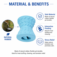 Juguete Masticable de Nailon para Perros Red Gorilla, Color Personalizado, Juguete para Limpiar los Molares de las Mascotas, para Vendedores en Línea y Programa de Estantes de Minoristas