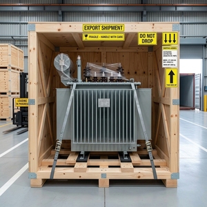 Transformador de Distribución Trifásico Sumergido en Aceite 10(6)kV/0.4kV S11 con Bobinado de Aluminio Totalmente Sellado, Certificado CE - Product Image 5