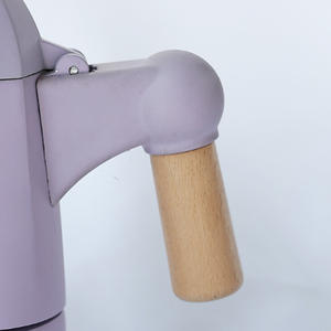 Cafetera Espresso Italiana Clásica Ecológica de 6 Tazas, Cafetera <span class=keywords><strong>Moka</strong></span> de Aluminio Fácil de Limpiar, Compatible con Estufas de Inducción - Product Image 3