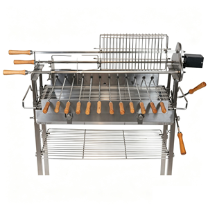 Barbecue de luxe en acier inoxydable, rôtissoire motorisé - Product Image 2