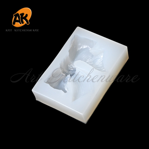 AK Bow Knot 3D Moldes de silicona Fondant Suministros de decoración de pasteles Molde de pastel de silicona para velas Jabón <span class=keywords><strong>Arcilla</strong></span> Pastelería Herramientas para hornear - Product Image 4