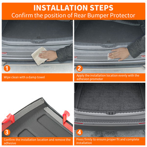 Защита заднего бампера для 2019-2025 Toyota <span class=keywords><strong>RAV4</strong></span> - Product Image 6