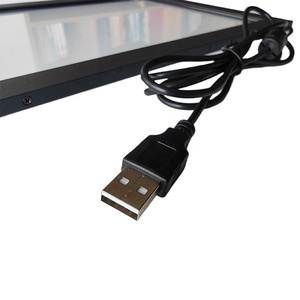 Moniteur d'ordinateur à écran tactile infrarouge 20/24 pouces avec interface USB, coque en alliage d'aluminium, série professionnelle - Product Image 2