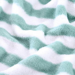 Ensemble de deux serviettes de <span class=keywords><strong>bain</strong></span> absorbantes en microfibre corail, séchage rapide, douces et moelleuses, pour la maison - Product Image 4