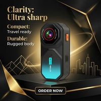 Caméra d'action 4K WiFi étanche 30m avec capteur CMOS et stockage MicroSD pour vlogging sur casque et enregistrement vidéo grand angle 130°