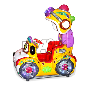 -Máquina de felpa en carrusel espacio caminando coche de juguete - Product Image 5