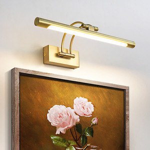 Applique murale LED moderne en aluminium noir pour salle de bain, style européen, éclairage de vanité intérieur - Product Image 5