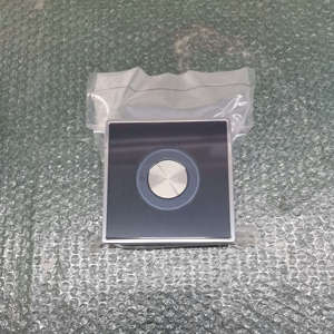 Dual-tuôn ra Glass Bảng điều chỉnh cảm biến nước tiểu tuôn ra van Kit touchless nhà vệ sinh đỏ bừng với cơ khí nút Brass Chất liệu cảm giác loại - Product Image 3