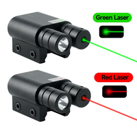 Laser tactique de chasse 5D Era avec lampe de poche compacte rouge/vert infrarouge, combo de localisation de pointage nocturne, adapté à 20 mm