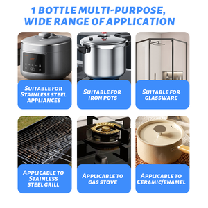 Dégraissant liquide écologique tout usage pour la <span class=keywords><strong>cuisine</strong></span> - Dégraissant multi-usages pour cuisinière, four, grill et <span class=keywords><strong>carrelage</strong></span> - Product Image 2