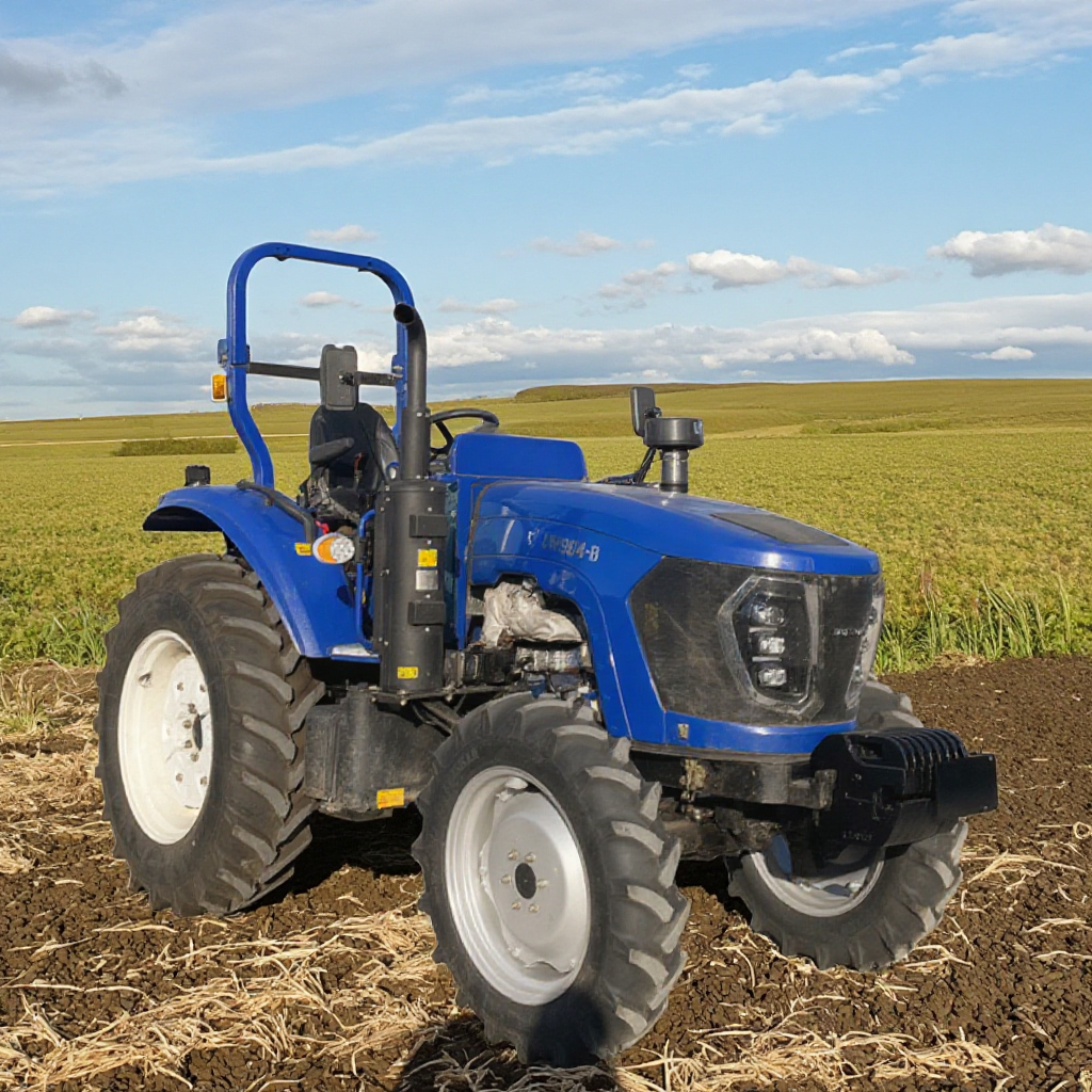 Высокая производительность 90HP тяжелый трактор с мощным двигателем