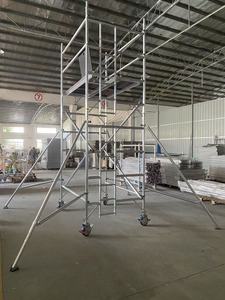 Tour d'échafaudage en aluminium polyvalente de Chine Échafaudage mobile en aluminium pour la réparation de construction - Product Image 6