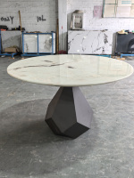 Mármol Blanco Natural Crema Ostra Fendy, Tablero de Comedor, Encimera de Cocina, Revestimiento de Suelo Picasso, Azulejo de Pared, Panel para Muebles