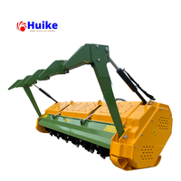 Maquinaria Agrícola Huike, Desbrozadora de Martillos de 3 Puntos con Toma de Fuerza, Caja de Engranajes Hidráulica de Servicio Pesado, Trituradora Forestal para Tractor