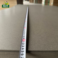 Vente chaude recommandé panneau MDF étanche noir 12mm 18mm panneau résistant à l'humidité pour divers projets