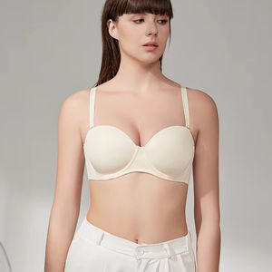 Sin tirantes <span class=keywords><strong>pecho</strong></span> <span class=keywords><strong>grande</strong></span> mostrar pequeño antideslizante <span class=keywords><strong>sujetador</strong></span> de mujer ropa de verano sin costuras para mujer <span class=keywords><strong>sujetador</strong></span> fino transpirable <span class=keywords><strong>Invisible</strong></span> - Product Image 4