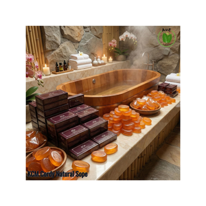 สบู่สมุนไพรธรรมชาติเคซีเอ็มคอร์ดี้ ผสมว่านหางจระเข้ ช่วยบำรุงผิวและสูตรอ่อนโยนสำหรับทำความสะอาดผิวหน้าและผิวกาย เหมาะสำหรับทุกสภาพผิว - Product Image 3