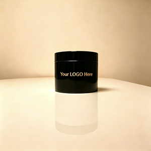 Pot cosmétique en PETG à paroi épaisse avec bouchon à vis, 500g 16oz, pour crème visage, lotion, logo personnalisé, faible MOQ - Product Image 1