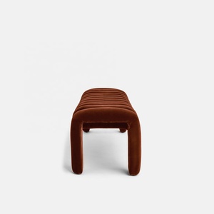 <span class=keywords><strong>Banc</strong></span> en velours capitonné de style moderne et luxueux, <span class=keywords><strong>banc</strong></span> rembourré pour le bout du lit, pour le salon, la chambre à coucher - Product Image 4